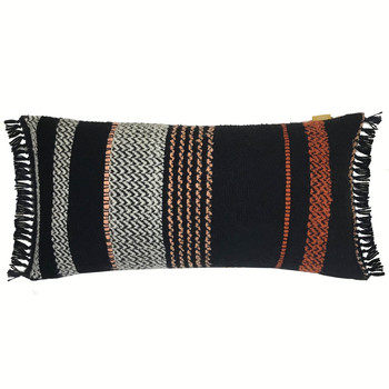 Indretning Puder Malagoon Multicolor black cushion Flerfarvet