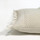 Indretning Puder Malagoon Offwhite fringe cushion Hvid