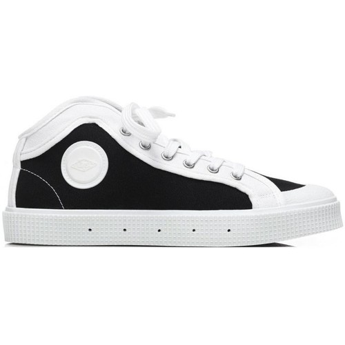 Sko Herre Lave sneakers Sanjo K100 - Black White Sort