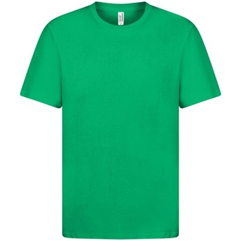 textil Herre Langærmede T-shirts Casual Classics  Grøn