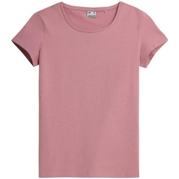 textil Dame T-shirts m. korte ærmer 4F TSD350 Pink
