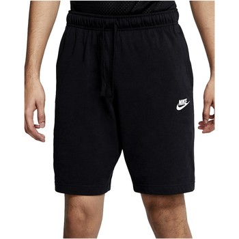 textil Herre Halvlange bukser Nike PANTALN NEGRO HOMBRE  CLUB BV2772 Sort