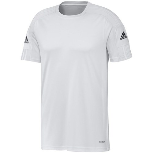 textil Dreng T-shirts m. korte ærmer adidas Originals JR Squadra 21 Hvid
