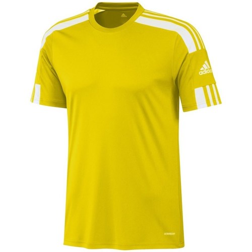 textil Herre T-shirts m. korte ærmer adidas Originals Squadra 21 Gul, Hvid