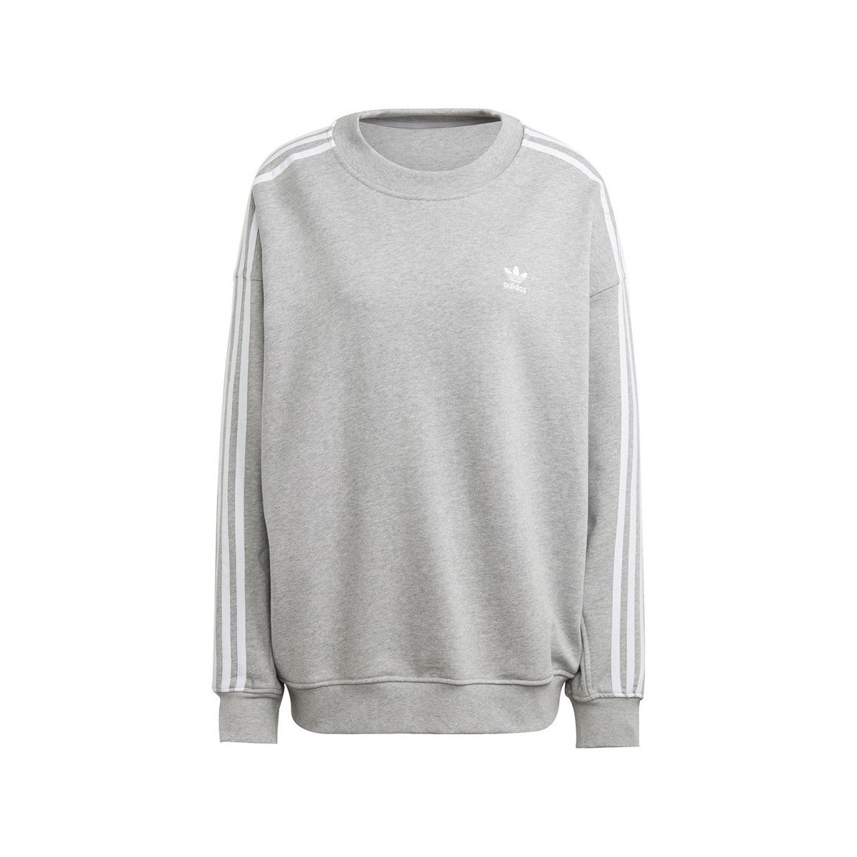 textil Dame Sweatshirts adidas Originals Oversized Sweatshirt Grå