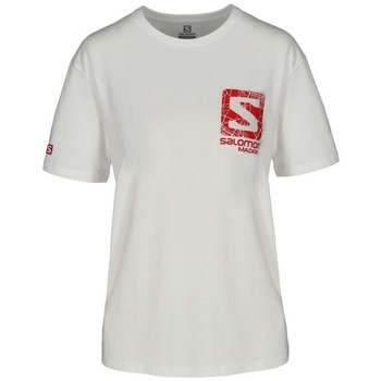 textil Herre T-shirts m. korte ærmer Salomon Madrid Hvid