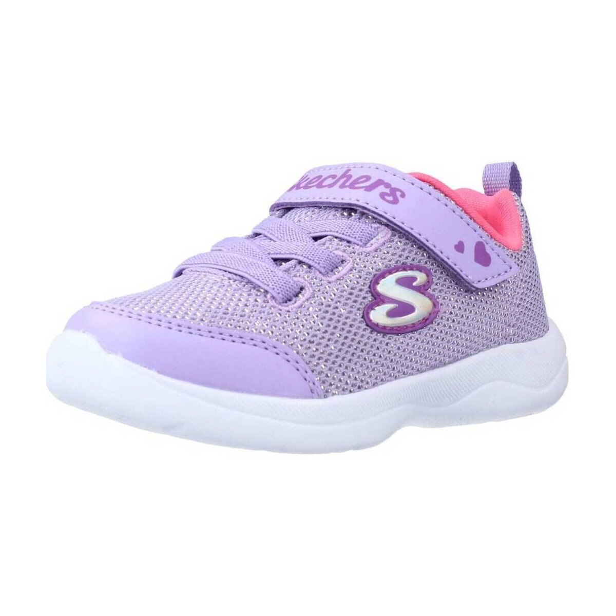 Sko Pige Lave sneakers Skechers SKECH-STEPZ 2.0 - EASY PEAS Violet