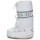 Sko Dame Vinterstøvler Moon Boot CLASSIC Hvid / Sølv