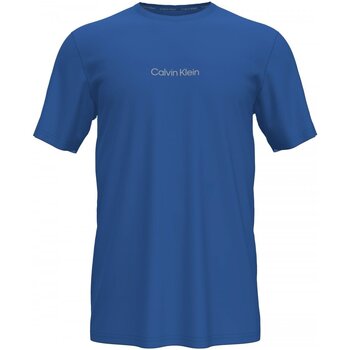 textil Herre T-shirts m. korte ærmer Calvin Klein Jeans 000NM2170E Blå