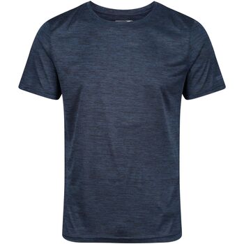 textil Herre Langærmede T-shirts Regatta  Blå