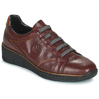 Sko Dame Lave sneakers Rieker 53756-35 Bordeaux
