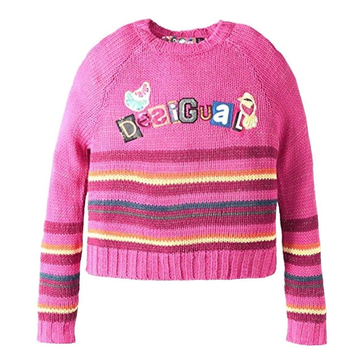 textil Pige Sweatshirts Desigual  Pink