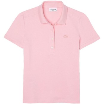 textil Dame T-shirts m. korte ærmer Lacoste  Pink