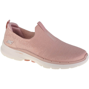 Sko Dame Lave sneakers Skechers Go Walk 6 Pink