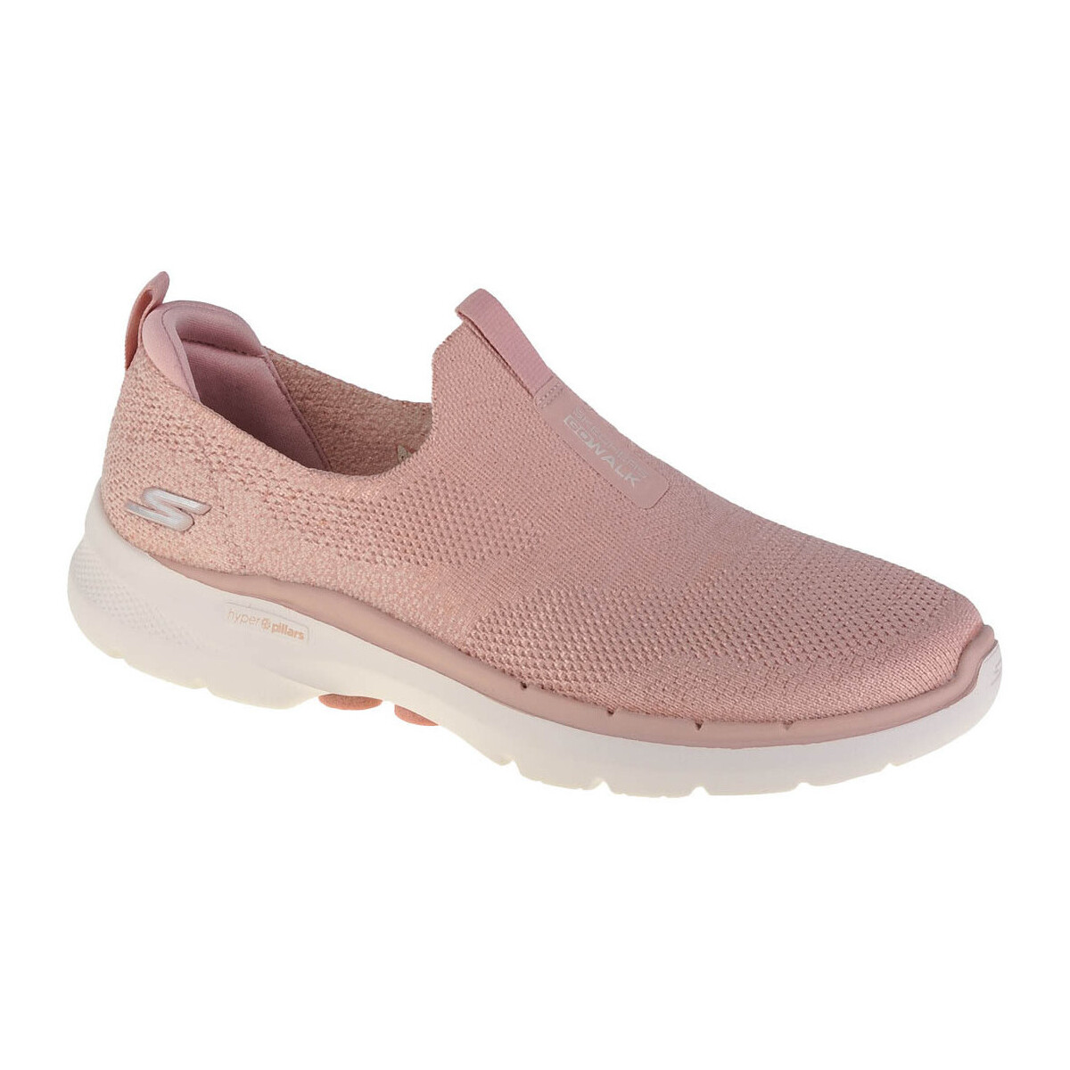 Sko Dame Lave sneakers Skechers Go Walk 6 Pink