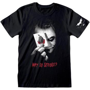 textil Langærmede T-shirts Batman: The Dark Knight  Sort
