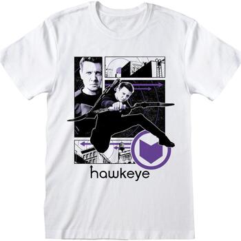 textil T-shirts m. korte ærmer Hawkeye  Sort