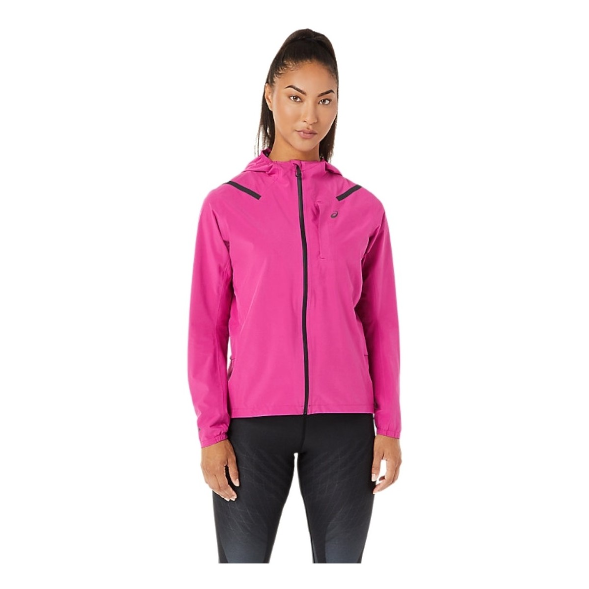 textil Dame Parkaer Asics Accelerate Waterproof 2.0 Jacket Pink