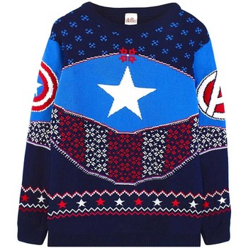 textil Sweatshirts Captain America  Rød