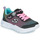 Sko Pige Lave sneakers Skechers FLICKER FLASH Sort / Pink / Blå