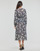 textil Dame Lange kjoler Les Petites Bombes CANDY Marineblå / Hvid