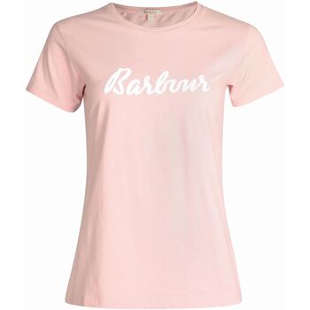 textil Dame T-shirts & poloer Barbour LTS0395 PI13 Pink