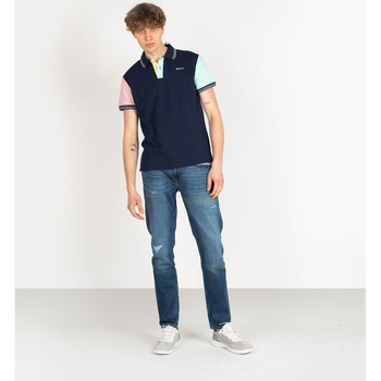 textil Herre Lærredsbukser Pepe jeans PM2059012 | Hatch Darn Blå