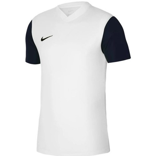 textil Herre T-shirts m. korte ærmer Nike Drifit Tiempo Premier 2 Sort, Hvid
