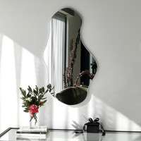 Indretning Spejle Decortie Small Ayna 40x70 cm Hvid