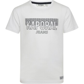 textil Pige T-shirts m. korte ærmer Kaporal 183618 Hvid