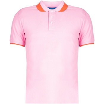 textil Herre Polo-t-shirts m. korte ærmer Invicta  Pink