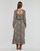 textil Dame Lange kjoler Ikks BV30365 Flerfarvet
