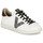 Sko Dame Lave sneakers Victoria TENIS EFECTO PIEL GLITTER Hvid / Sølv