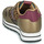Sko Dame Lave sneakers Victoria COMETA ANIMAL PRINT Brun / Bronze