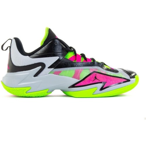 Sko Herre Basketstøvler Nike Jordan Westbrook One Take 3 Celadon, Sort, Pink
