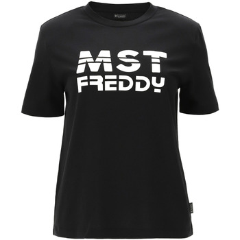 textil Dame T-shirts & poloer Freddy S2WMAT1 Sort