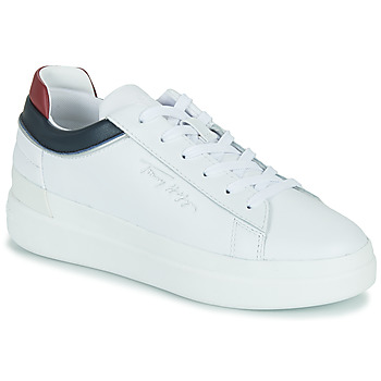 Sko Dame Lave sneakers Tommy Hilfiger Th Feminine Leather Sneaker Hvid