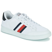 Sko Herre Lave sneakers Tommy Hilfiger Retro Cupsole Knit Mix Stripes Hvid