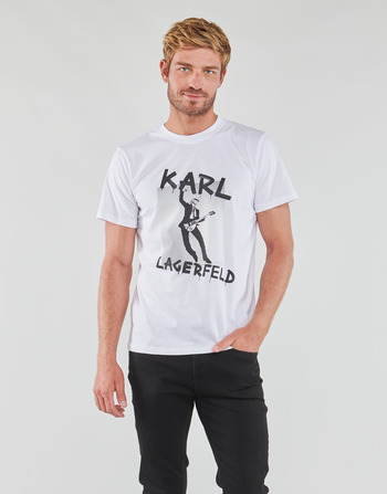 Karl Lagerfeld KARL ARCHIVE OVERSIZED T-SHIRT Hvid