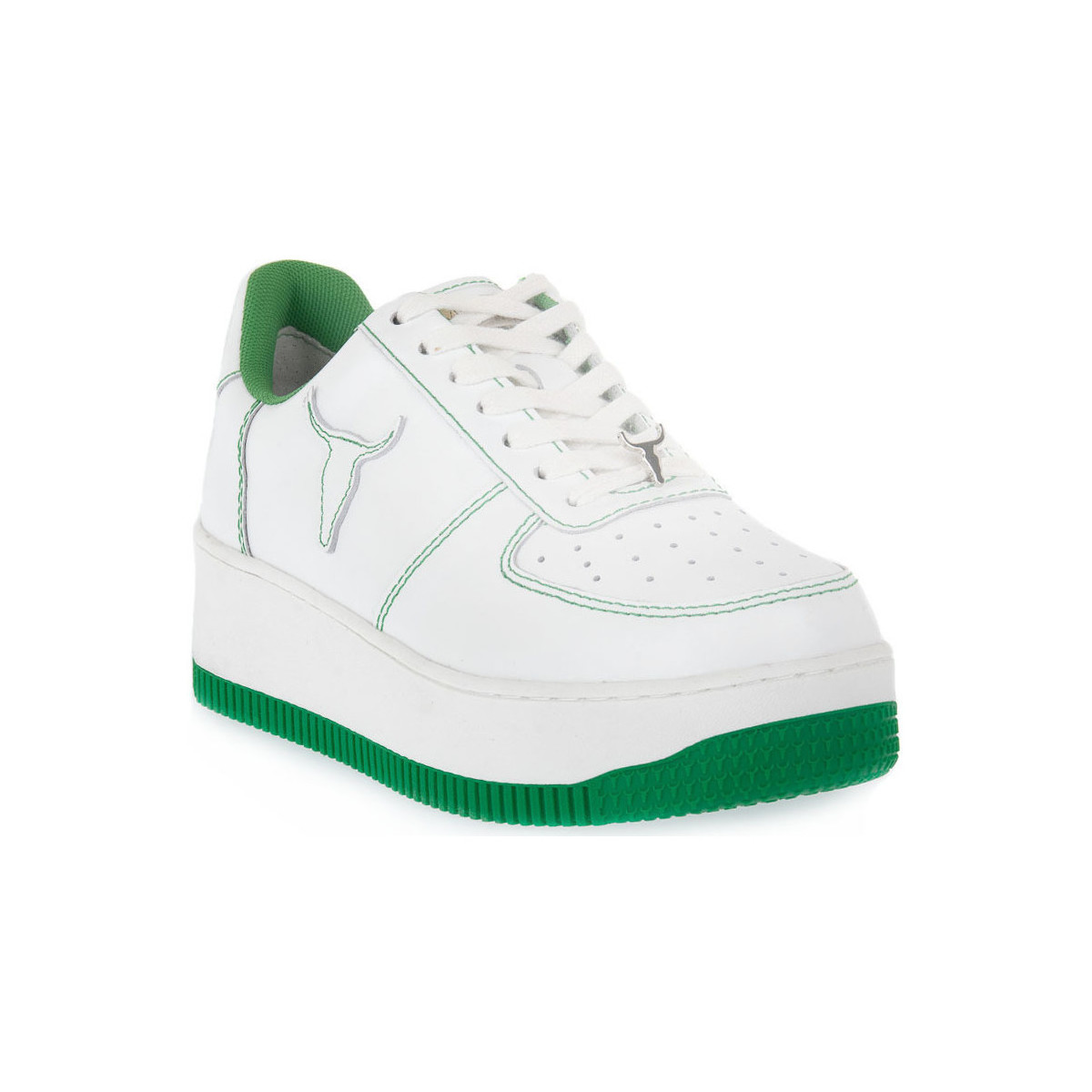 Sko Dame Sneakers Windsor Smith GREEN REBOUND Grøn