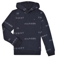 textil Dreng Sweatshirts Tommy Hilfiger KB0KB07652-DW5 Marineblå