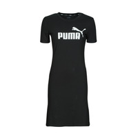 textil Dame Korte kjoler Puma ESS SLIM TEE DRESS Sort