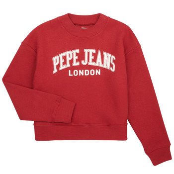 textil Pige Sweatshirts Pepe jeans ELISABETH Rød