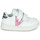 Sko Pige Lave sneakers Victoria TIEMPO EFECTO PIEL & FAN Hvid / Pink