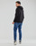 textil Herre Sweatshirts Calvin Klein Jeans SCATTERED URBAN GRAPHIC HOODIE Sort
