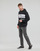 textil Herre Sweatshirts Calvin Klein Jeans INSTITUTIONAL BLOCKING HOODIE Sort / Hvid