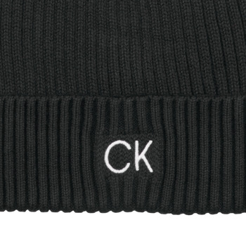Calvin Klein Jeans CLASSIC COTTON RIB BEANIE Sort