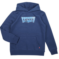 textil Dreng Sweatshirts Levi's BATWING PRINT HOODIE Marineblå