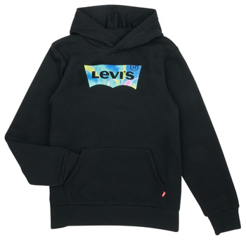 textil Dreng Sweatshirts Levi's BATWING HOODIE Sort