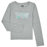 textil Pige Langærmede T-shirts Levi's LS BATWING TOP Grå